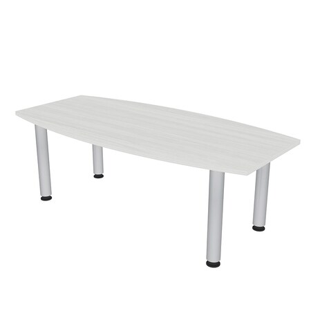 Skutchi Designs 33.5 in W, 69.5 in L, 29 in H, Engineered Wood Top, White HAR-BOT-34X70-PT-WC